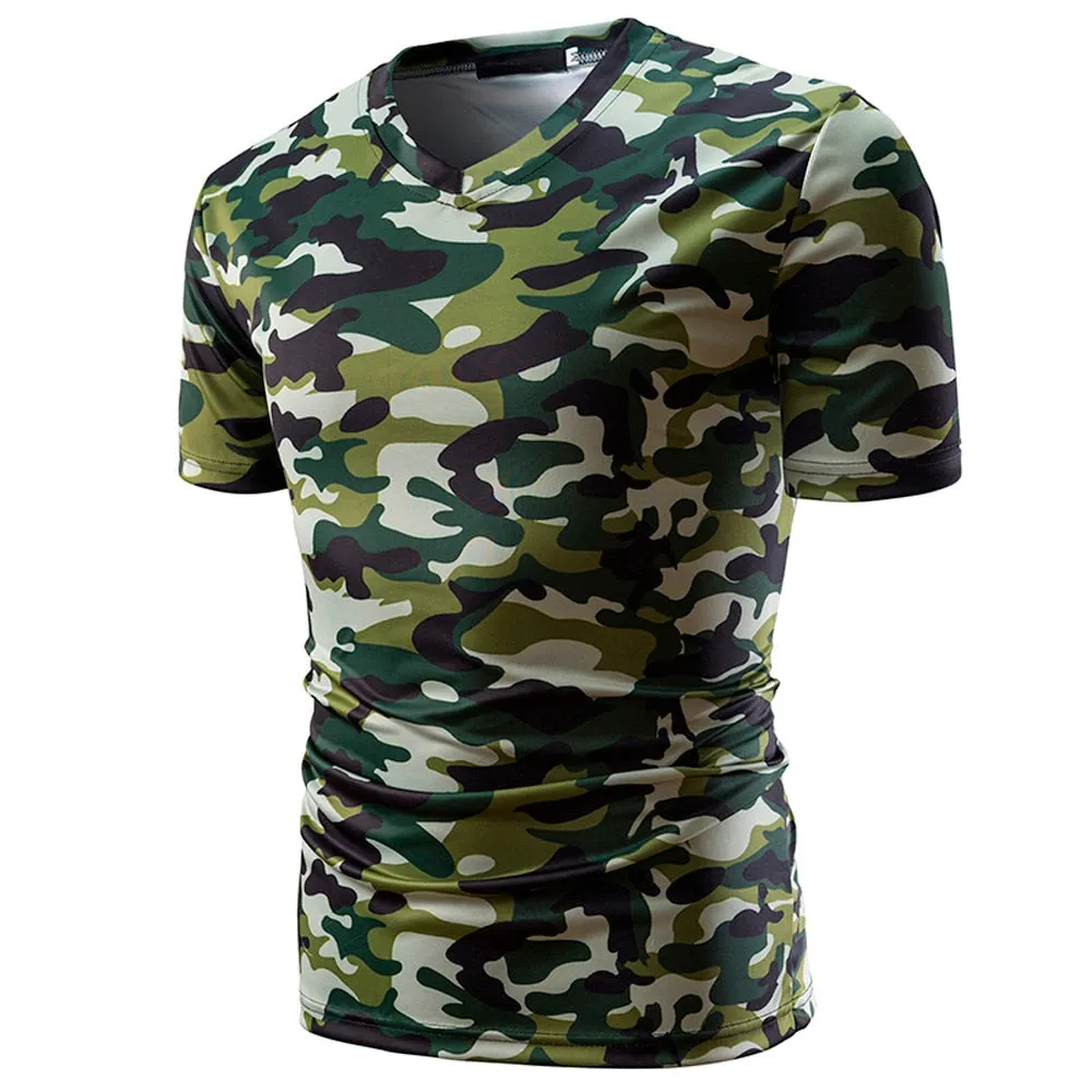 Men Summer High Quality O-neck T-Shirt