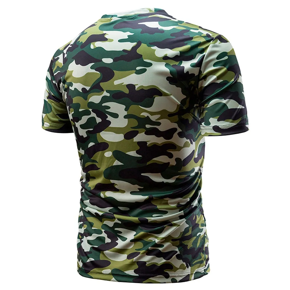 Men Summer High Quality O-neck T-Shirt