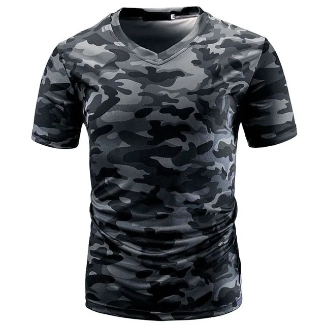 Men Summer High Quality O-neck T-Shirt