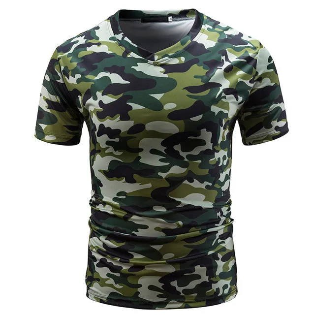 Men Summer High Quality O-neck T-Shirt