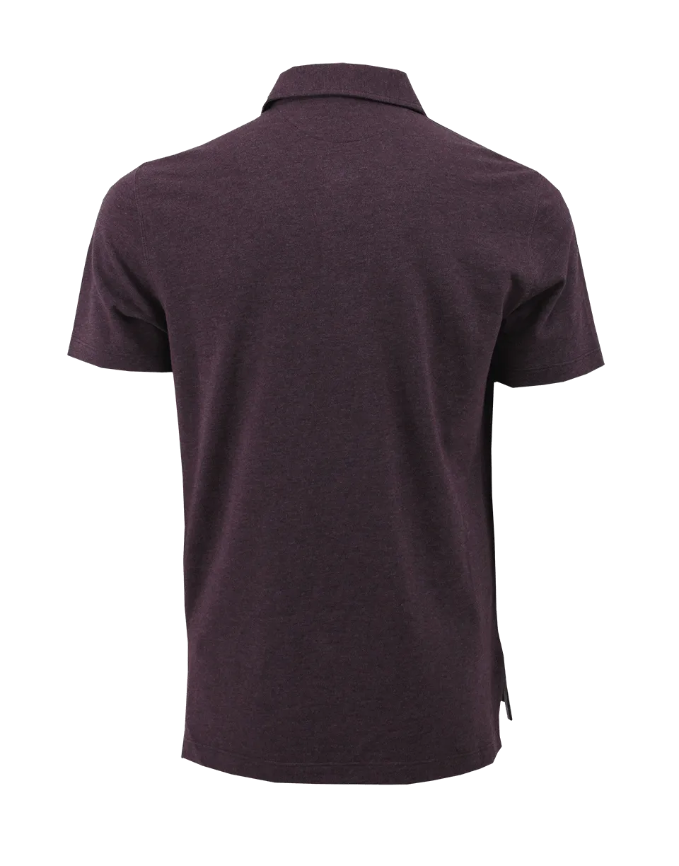 Men's Four Button Jersey Polo
