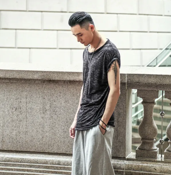 Men's Summer Fitness Sleeveless T-Shirt