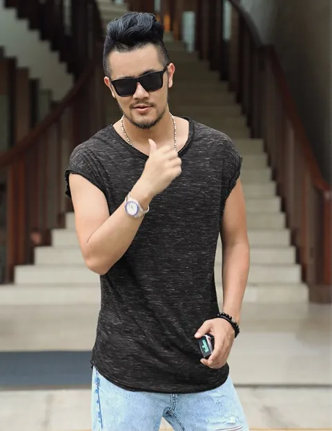 Men's Summer Fitness Sleeveless T-Shirt