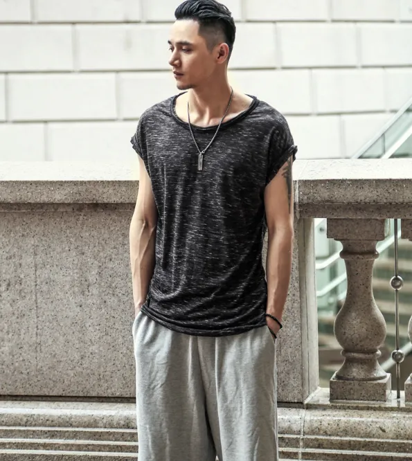 Men's Summer Fitness Sleeveless T-Shirt