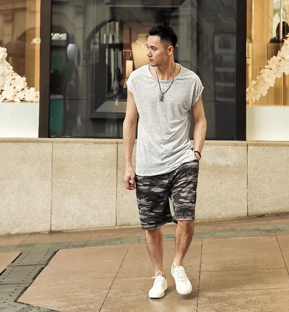 Men's Summer Fitness Sleeveless T-Shirt
