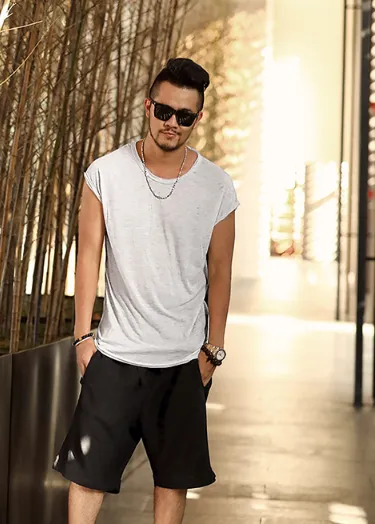 Men's Summer Fitness Sleeveless T-Shirt