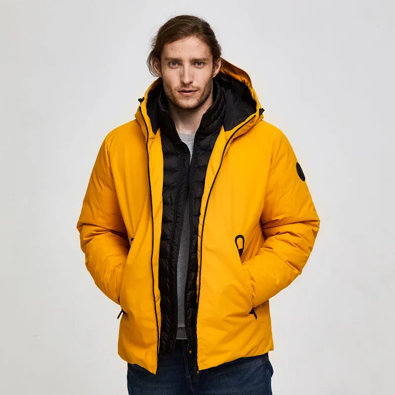 Men's Winter Waterproof Hooded Thick Coat