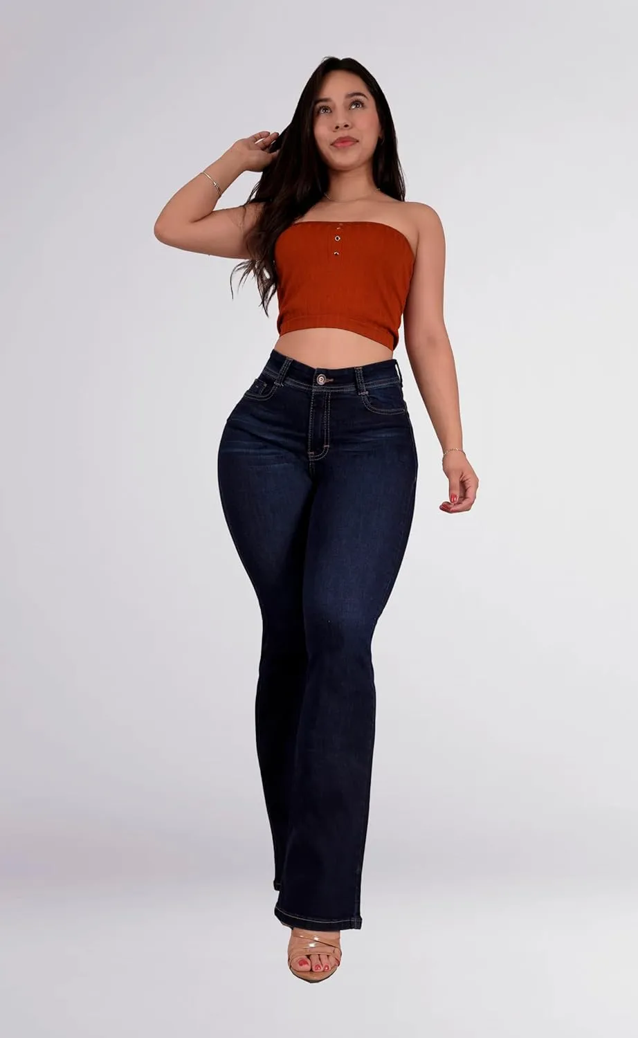 Pantalones Colombianos Levanta Pompa | Butt Lifting Jeans | High Waisted Jeans for Women | Lipo Jeans