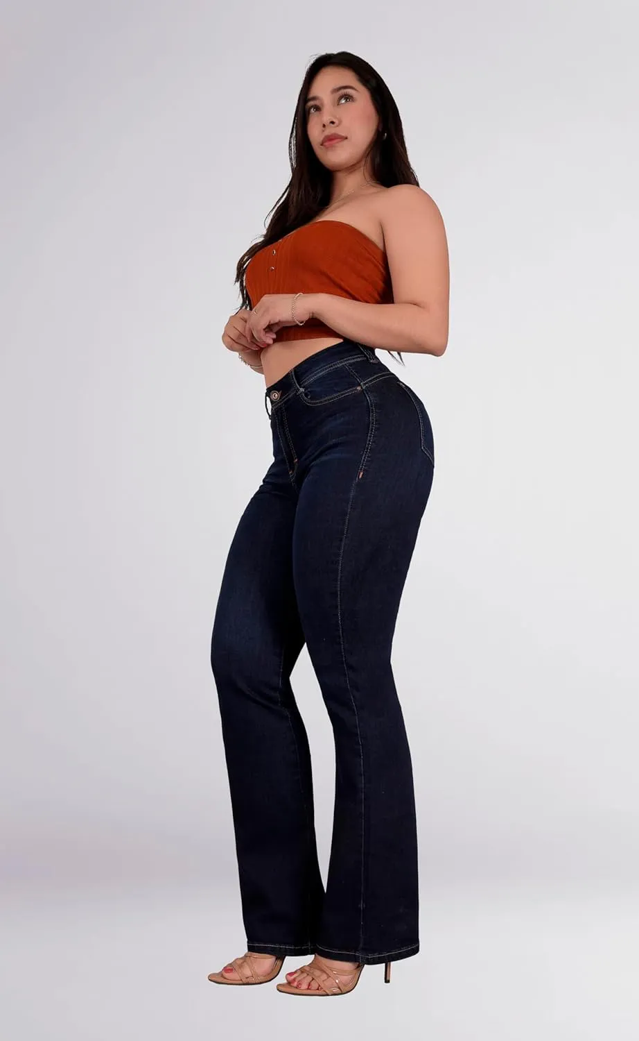 Pantalones Colombianos Levanta Pompa | Butt Lifting Jeans | High Waisted Jeans for Women | Lipo Jeans