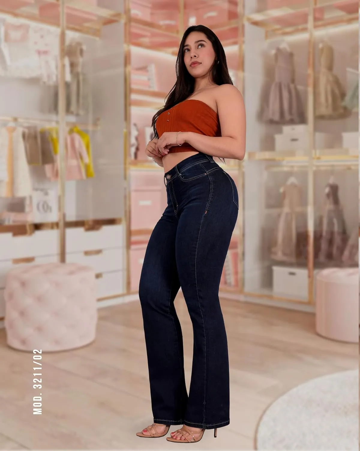 Pantalones Colombianos Levanta Pompa | Butt Lifting Jeans | High Waisted Jeans for Women | Lipo Jeans