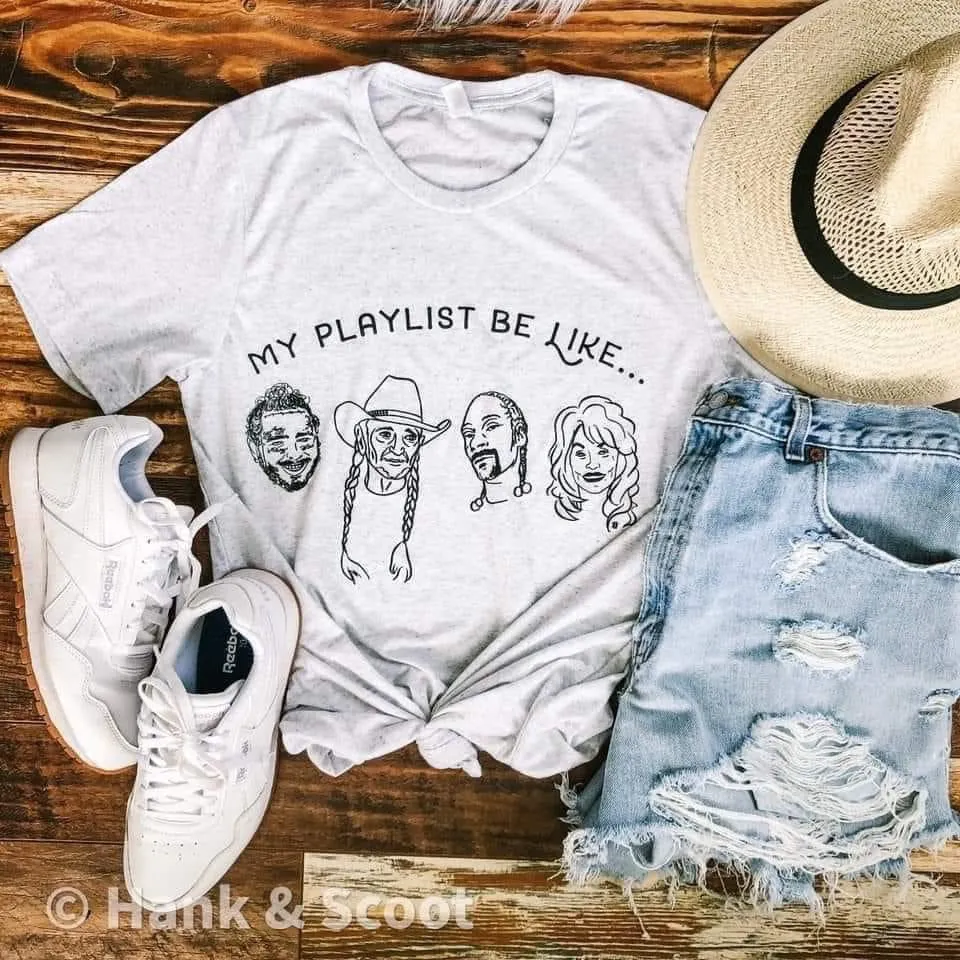 Playlist Tee