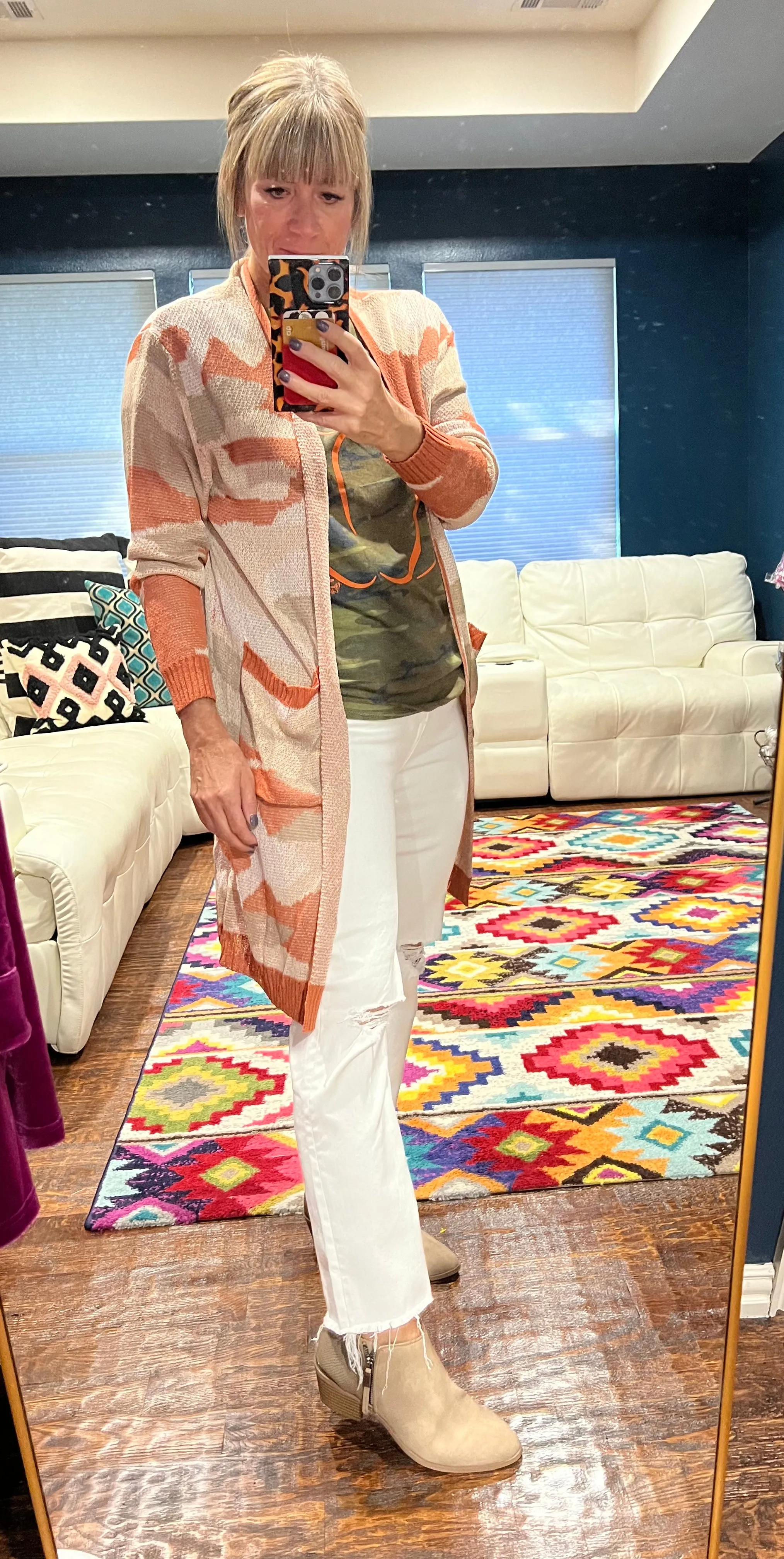 Pumpkin Camo Tee
