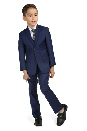 "Jax" Kids Indigo Suit 5-Piece Set
