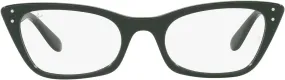 Ray-Ban Women's RX5499 Lady Burbank Cat Eye Prescription Eyewear Frames