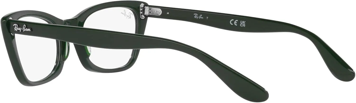 Ray-Ban Women's RX5499 Lady Burbank Cat Eye Prescription Eyewear Frames