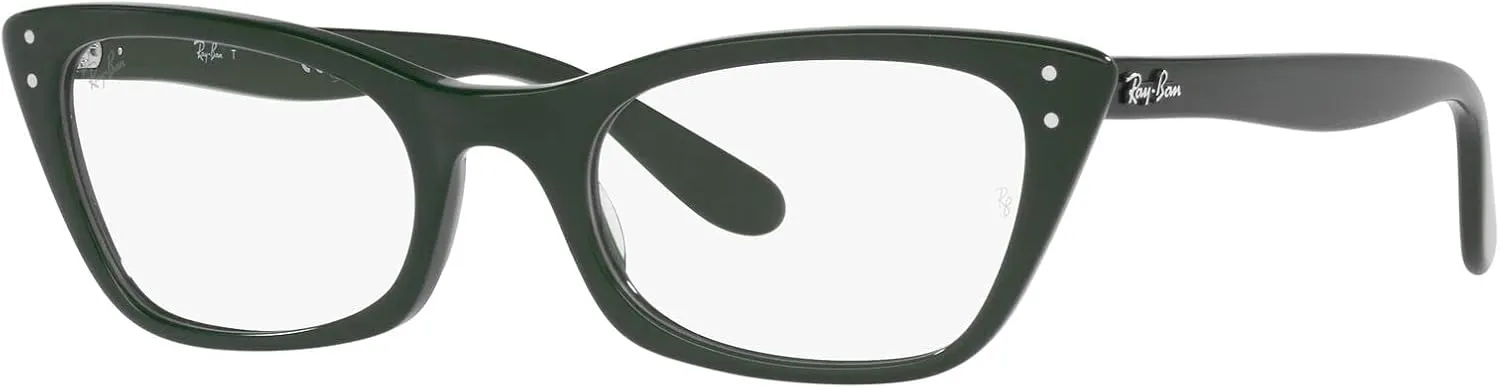 Ray-Ban Women's RX5499 Lady Burbank Cat Eye Prescription Eyewear Frames