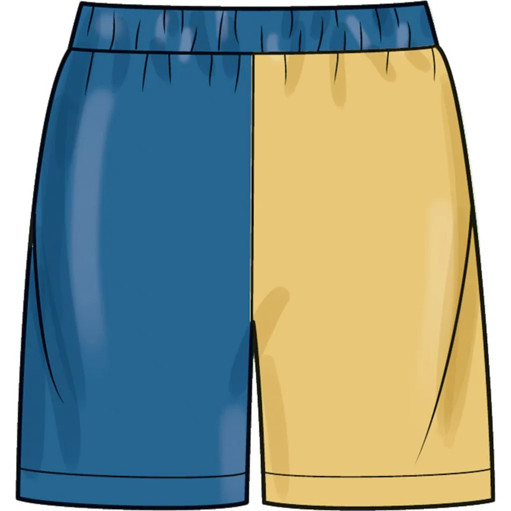 Simplicity Sewing Pattern S9801 Girls' and Boys' Sweatshirts and Shorts