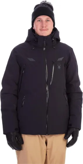 Spyder Men's Leader Insulated Hooded Ski Snow Jacket