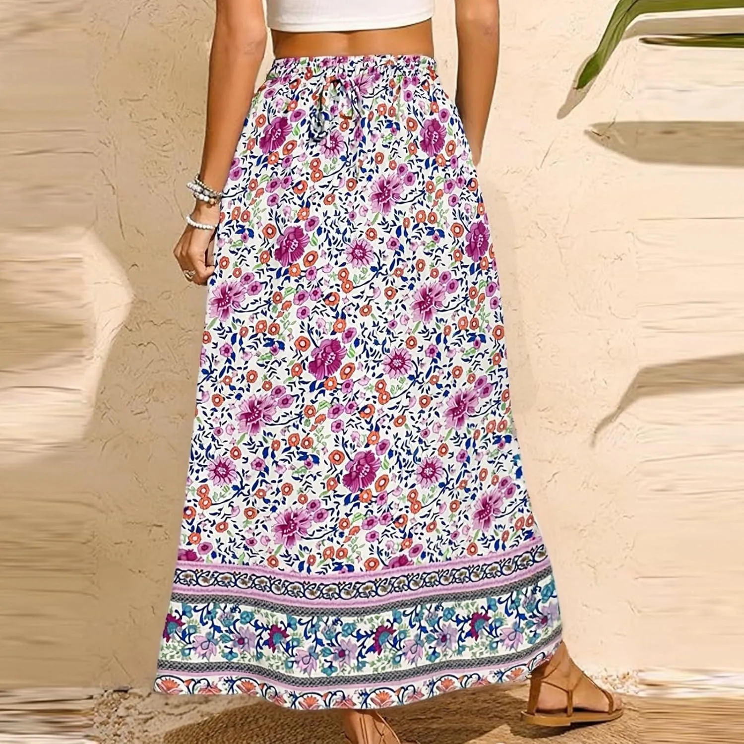 Summer Skirts for Women, Elegantes Casual Trendy Vacation Beach Womens Skirts
