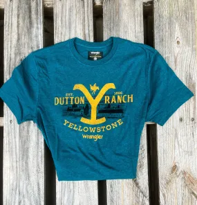 Teal Dutton Wrangler Graphic