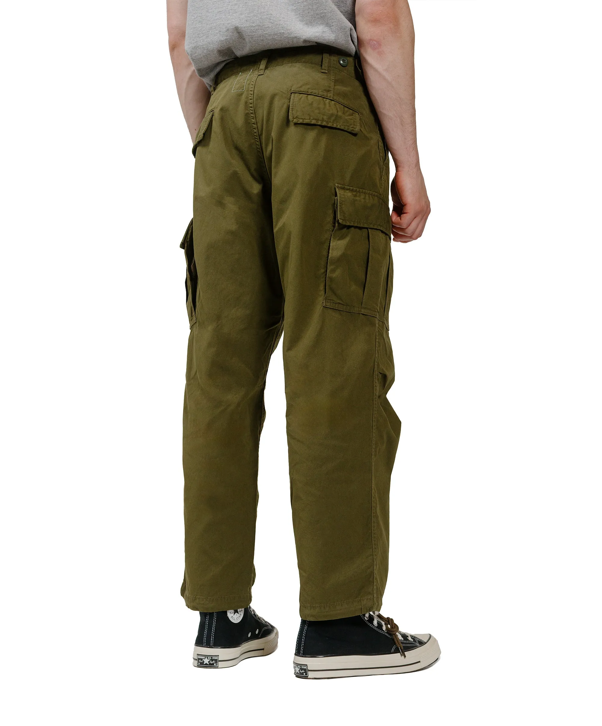 The Corona Utility FP006 Fatigue Slacks 'Jungle Slacks' Army Nylon/Cotton Blocks Olive Green