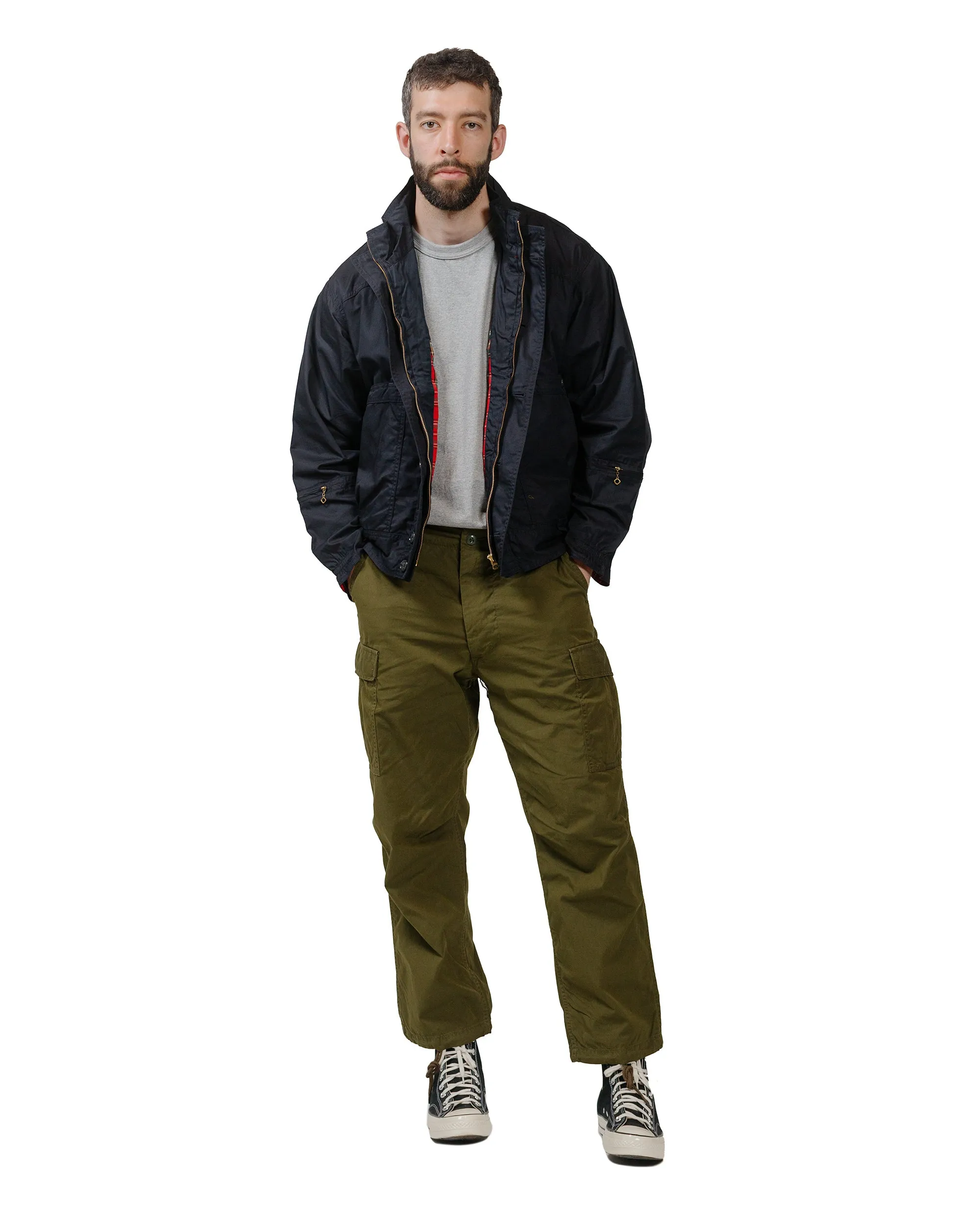 The Corona Utility FP006 Fatigue Slacks 'Jungle Slacks' Army Nylon/Cotton Blocks Olive Green