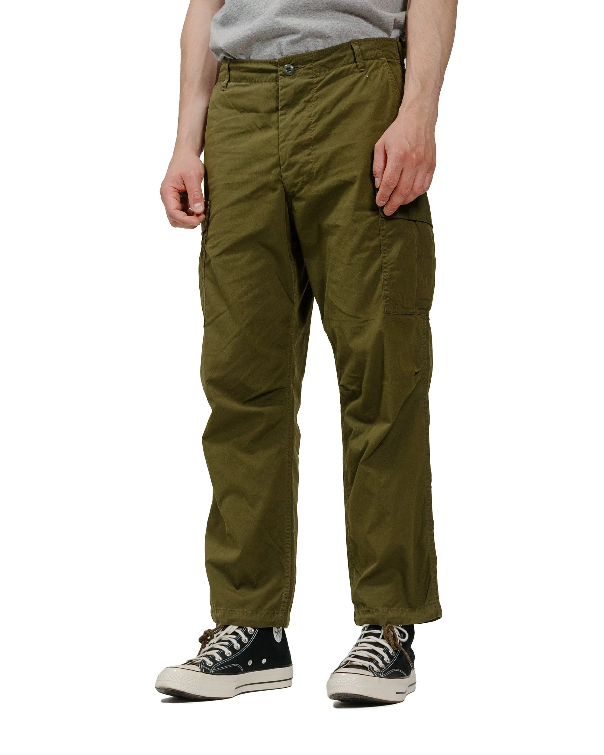 The Corona Utility FP006 Fatigue Slacks 'Jungle Slacks' Army Nylon/Cotton Blocks Olive Green