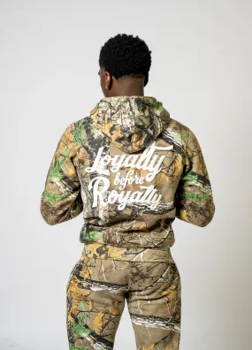 Trillest Puff Print Hoodie - Camo/White