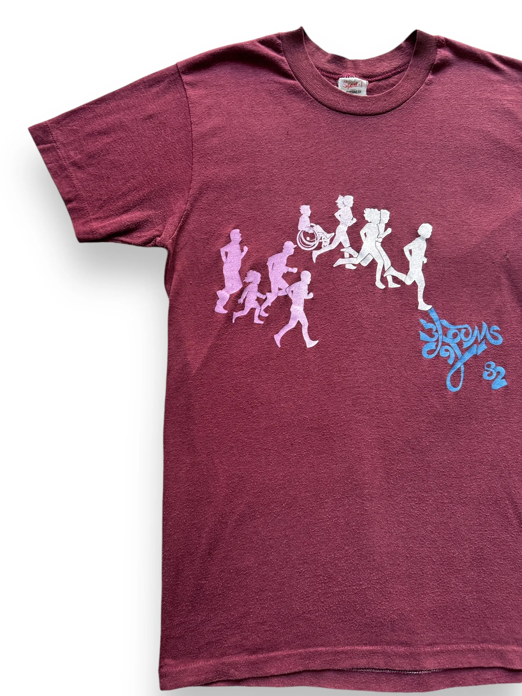 Vintage 1982 Faded Bloomsday Tee SZ M