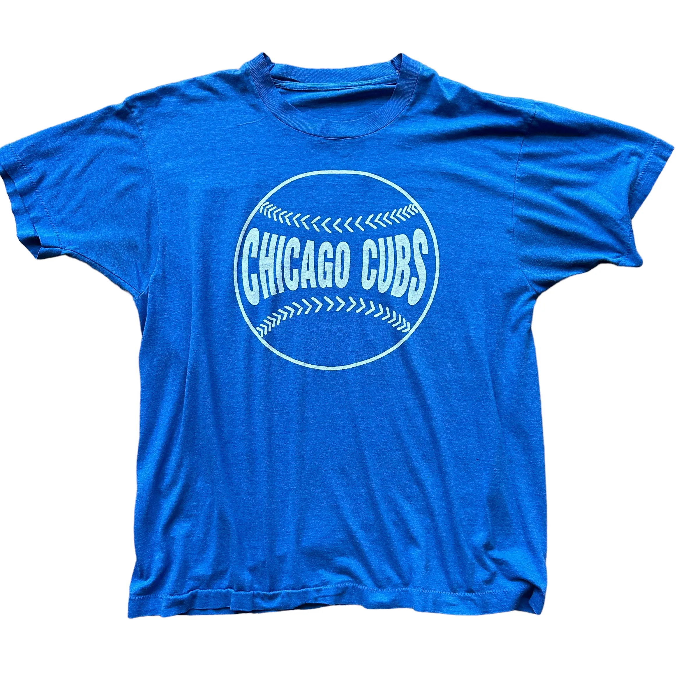Vintage Chicago Cubs Tee SZ L | Vintage Baseball T-Shirts Seattle | Barn Owl Vintage Tees Seattle