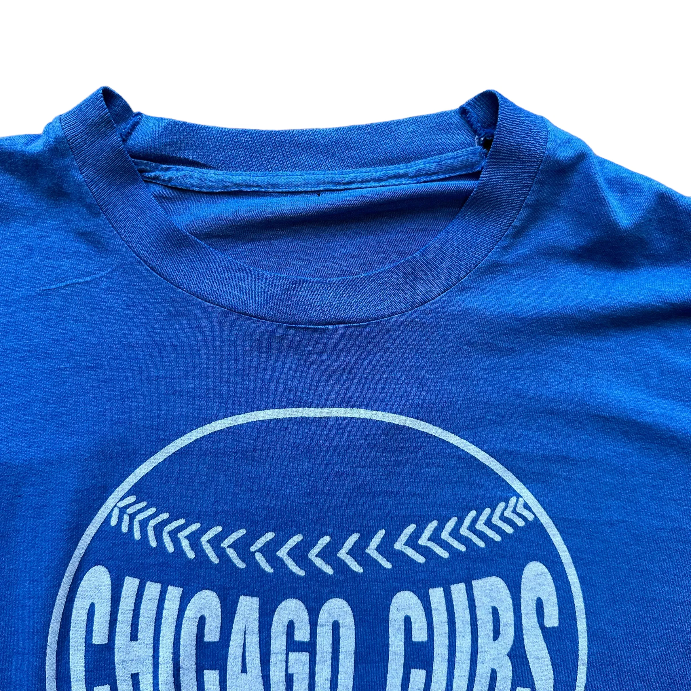 Vintage Chicago Cubs Tee SZ L | Vintage Baseball T-Shirts Seattle | Barn Owl Vintage Tees Seattle