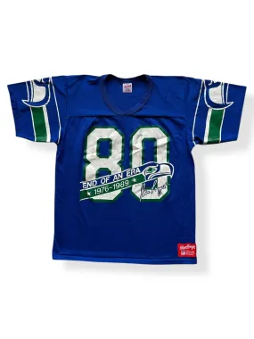 Vintage Steve Largent Retirement Jersey SZ L