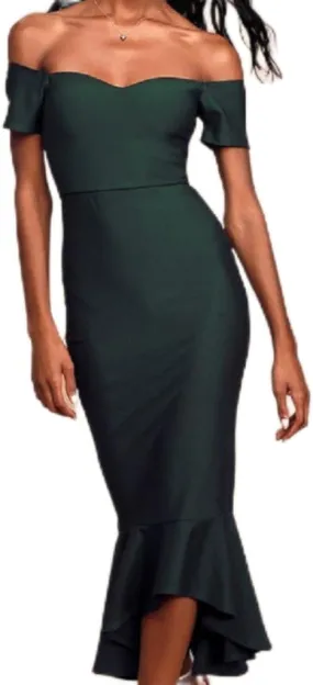 Women's One Neck Solid Color Dresses Strapless Silk Vintage Package Hip Gowns Prom Evening Gowns