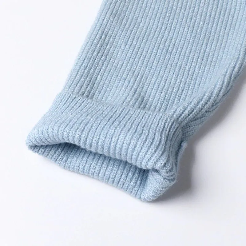 Women's Winter V-Neck Knitted Cashmere Pullover