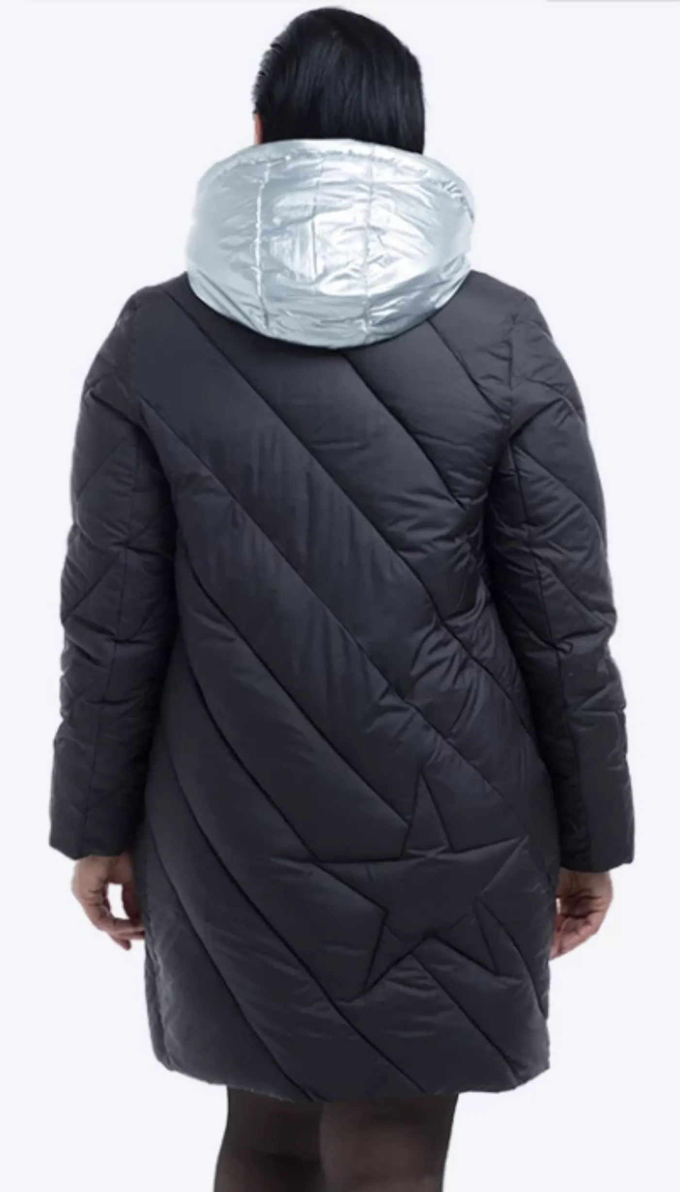 Women's Winter Warm Hooded Coat | Plus Size
