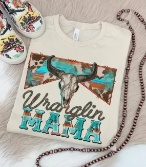 Wranglin' Mama Tee
