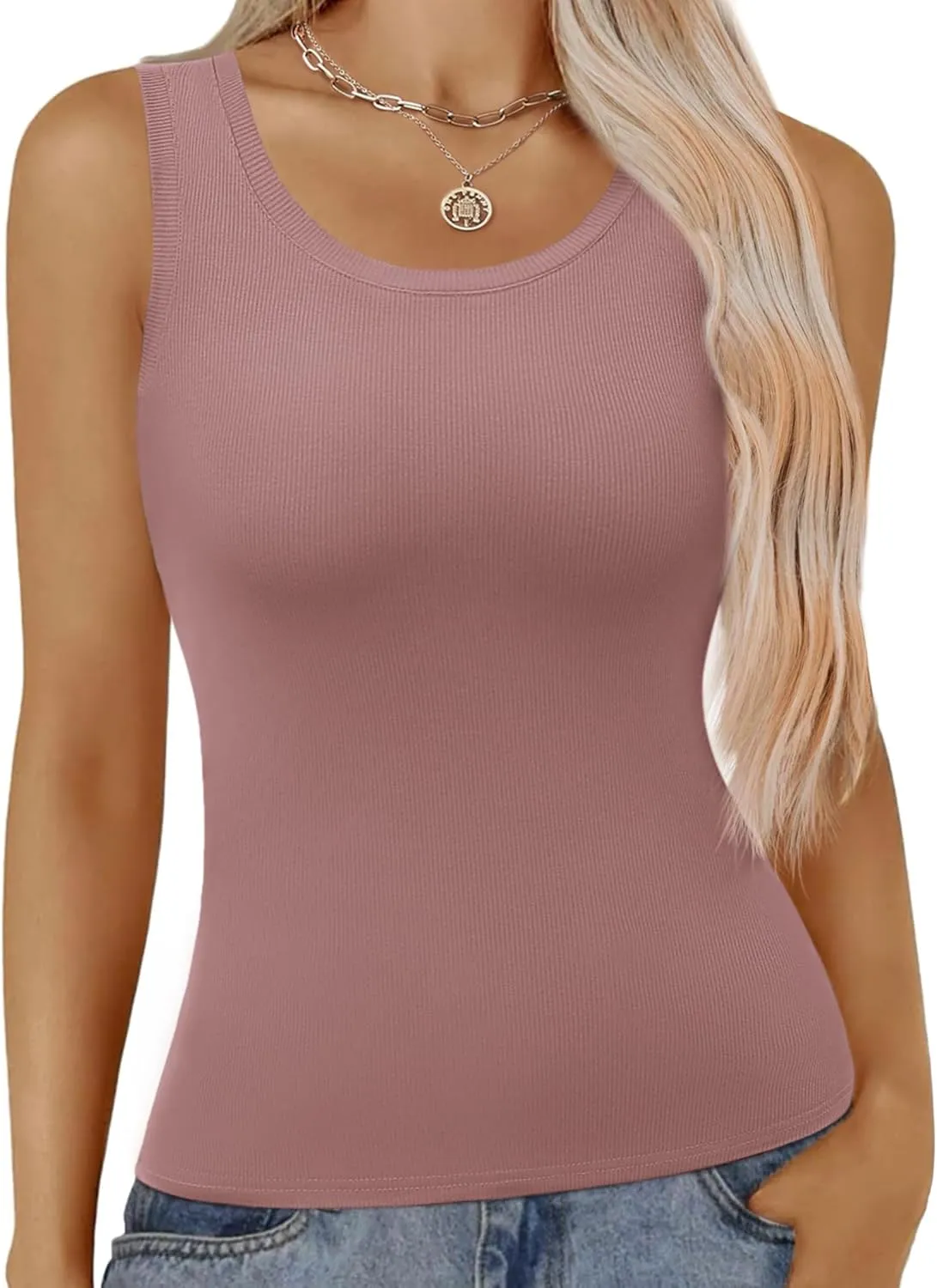 Zeagoo Tank Top Women's Summer Sleeveless Tops (DE Only)